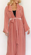 Pink Sunrise Couture Robe
