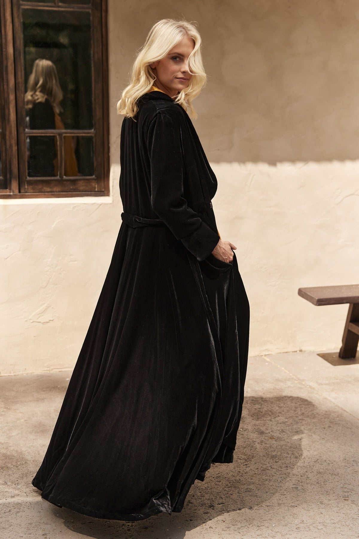 Robe Noir Couture