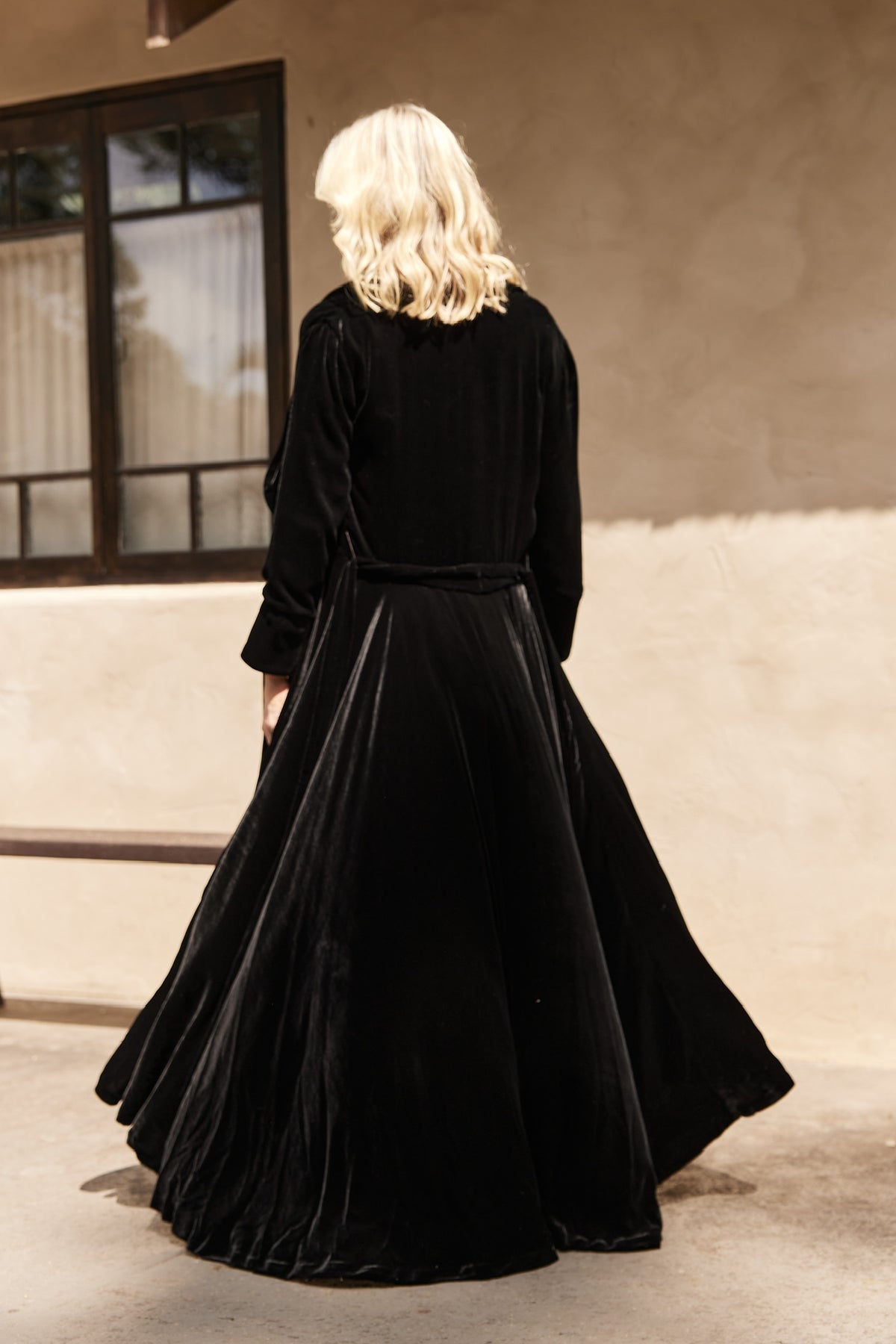 Robe Noir Couture