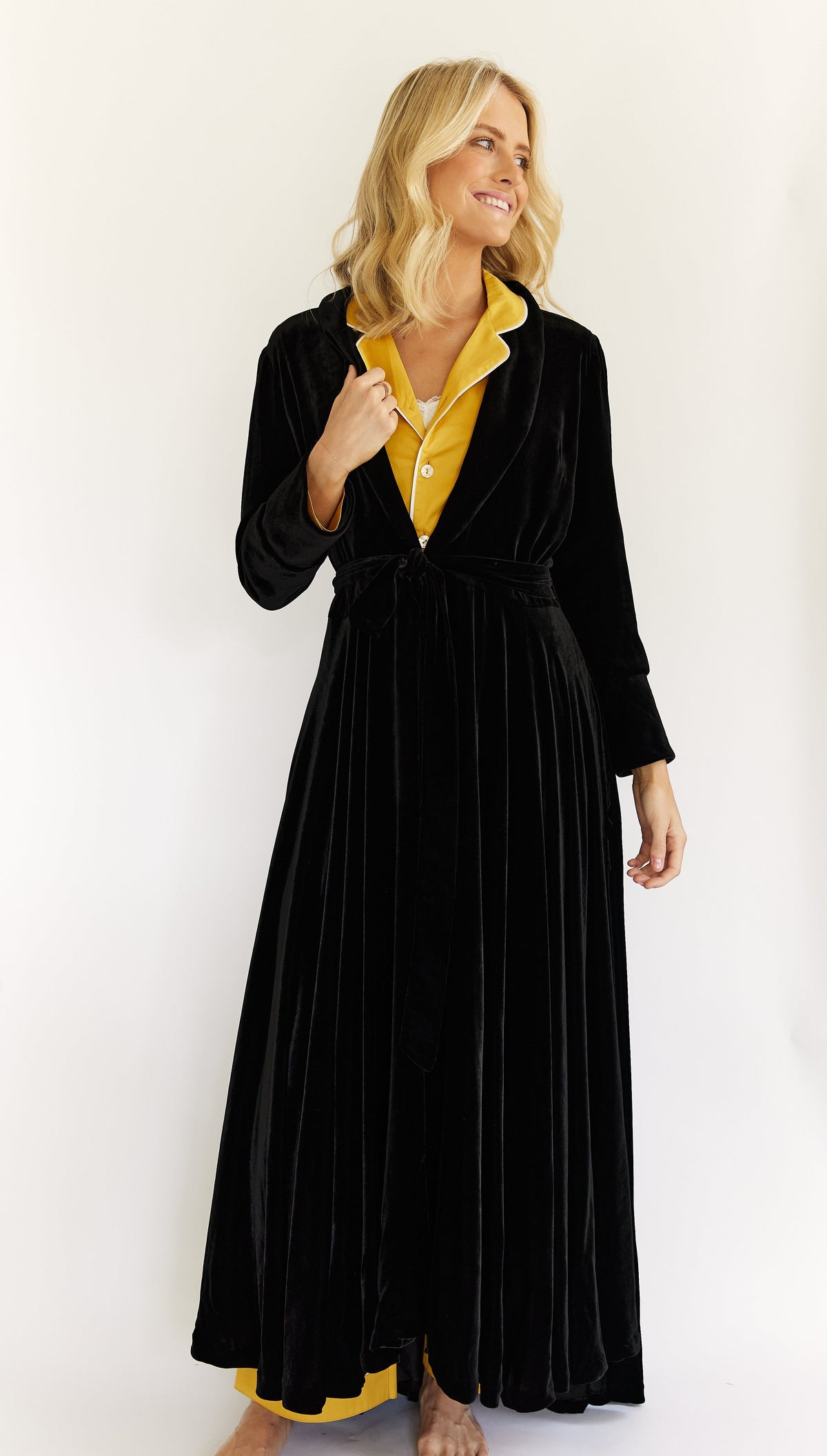 Robe Noir Couture