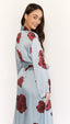 Fleur de Rouge Couture Robe